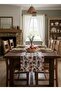 Digital Printed Stain-Resistant Embroidery Effect Floral Italian Houses 40 X 140 Runner - 2