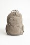 Unisex Water Resistant Crinkle Fabric Multi-Eye Black Color Laptop School and Backpack - 3