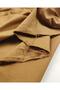 Light Brown Colored Linen Viscose Fabric Width: 140 cm - 4