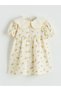 Lcw Baby Bebe Collar Floral Patterned Baby Girl Dress