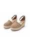 Mink Filled Heel Knitted Sandals_6322 - 4