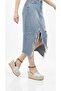 White Woven Sandals with Wedge Heels_6322 - 2