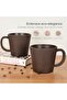 Earth Friendly Majestic Cup | Made with Rice Husk | Microwave Safe | 375 ml | Set of 4 - 4