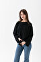 Oversize Wide Sleeve Women's Hijab T-Shirt Loose Long Basic T-Shirt - 4