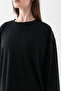 Oversize Wide Sleeve Women's Hijab T-Shirt Loose Long Basic T-Shirt - 8