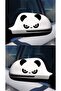 ملصق مرآة جانبية باندا - 15x11 سم - طقم يمين ويسار - ملصق سيارة - ملصق مرآة - 2