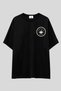 Chaos & Mood Club Oversize T-Shirt |   Unisex 100% Cotton Fun Graphic and Slogan Print Tee