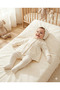 Pearl Detailed 5-Piece Newborn Baby Girl Hospital Outfit 100% Cotton Certified Natural - 2