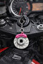 Disc Brake Shaped Keychain with Movable Design - 2