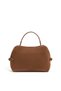 Fraser Women's Hand and Shoulder Bag with Zipper Camel - 4