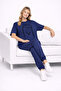 Lover's Combination Couple T-Shirt Oversize Unisex Minimal Drawing Design Couple Combination Set - 2