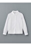 White Lace Detailed Girl's Shirt - 3