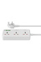 30W GaN Power Strip UK 7-in-1 (1C3A + 3 AC Sockets) – Wi-S005 - 6