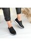 Nokta Orthobetic Women's Lace-Up Detailed Leather Mother / Daughter Casual Sneaker Shoes Ballet Flats - 2