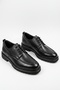 100% Genuine Leather Black Casual Comfortable Classic Men's Shoes Luass28Al0045 - 4