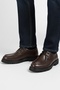 100% Genuine Leather Brown Casual Comfortable Classic Men's Shoes Luass28Al0043 - 6