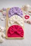 Bow-Tie Baby Bonnet Set of 3