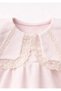 Baby Dress with Lace Collar Detail - 2