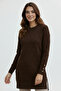 Patterned Tunic N3288 Brown