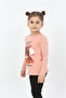Girl's Printed Crew Neck Long Sleeve T-Shirt - 3
