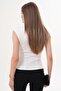 Women's Detailed Zero-Sleeve Camisole Bodysuit - 260027 - 5