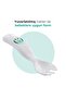 Ergonomic Feeding Spoon and Fork Set White & Owl, 6 Months+ Double - 4
