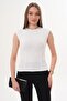 Women's Detailed Zero-Sleeve Camisole Bodysuit - 260027 - 2