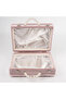 Velvet Chest Dowry Box Quran Box (Powder Pink, Hollow Box) - 3