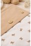 100% Organic Cotton Combed Cotton Baby Blanket / New so Bear Girl Boy Unisex Baby Blanket 85X90 cm - 3