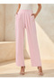Wide-Leg Embellished Trousers