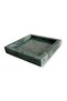 Square marble tray, 15x15x2cm