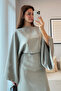 Gray Half Sleeve Modal Dress - 5000 - 2