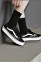 6 Pairs Men's Black Cotton Sports Socks Socket Tennis Size Daily Comfortable Flexible - 7