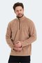 Comfortable to Wear Fleece Top Jacket Men's Winter Top Clothing for Hiking Nature Top Soil - 3