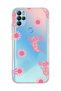 Omix X300 / X500 Compatible Pink Axolotl Patterned Transparent Phone Case