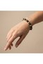 100% Natural Lava Stone and Yellow Malachite Bracelet | |   Aura and Balance Natural Stone Bracelet (8mm) - 2