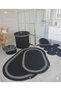 Jute, Wicker, Bathroom Set, Bath Mat, Mat Set, Makeup Basket, Bath Bucket, Toilet Mat,