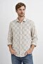Men's Long Sleeve Shirt 24030 Navy Blue