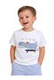Boys' 2pcs Cute Hippo Print Round Neck T-Shirt and Shorts Set - 2