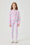 Girl Patterned Sweatshirt