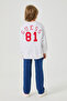 Boy White Sweatshirt - 3