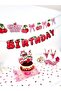 Cherry Themed Birthday Party Set – Table and Party Area Decoration Set - 3