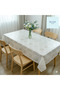 Tablecloth with Pvc Lace Appearance, Easy to Clean, Non-Slip, Liquid-Proof, Without Holes. - 2