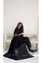 MWT1025 - عبايه بتدخيله لنن مطرز - 4