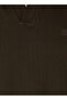 Men Regular Fit Collared Neck Short Sleeve Ribbed Polo T-shirt - 4