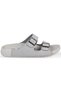 Slippers - Gray Flexible Comfortable Adjustable Buckle Unisex Summer Wear - 2