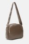 Women's Dark Mink 3-Compartment Quality Lined Daily Crossbody and Shoulder Bag - 5