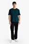 Ultra Soft 100% Cotton Regular Fit Basic T-Shirt E7961Ax26Sp - 4
