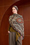 Bamboo Kraş Shawl 7002 Brown