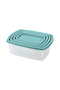Rectangular 4-Piece Storage Container Set